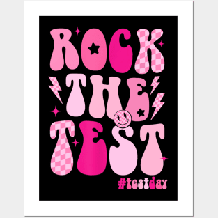 Retro Motivational Teacher Student Pink Posters and Art